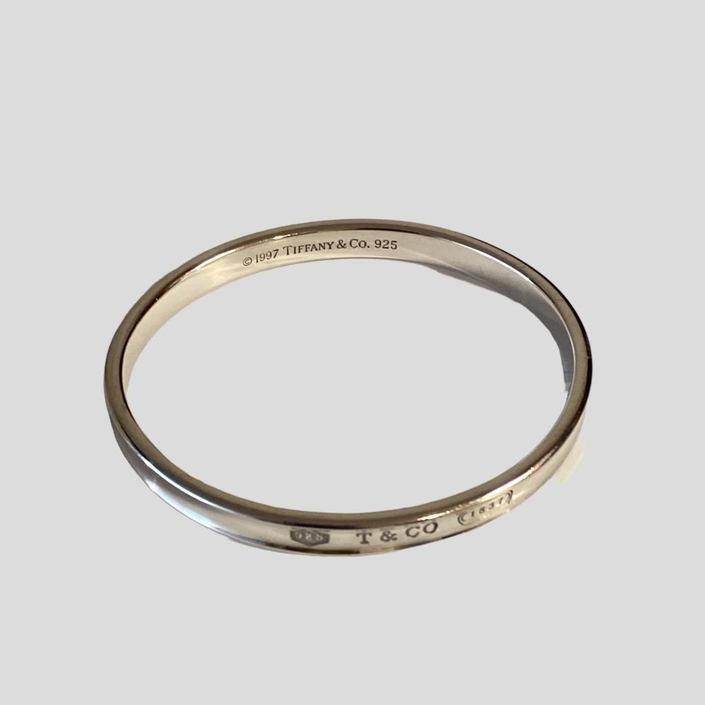 Authentic 1997 Tiffany & Co 1837 925 Bangle Bracelet